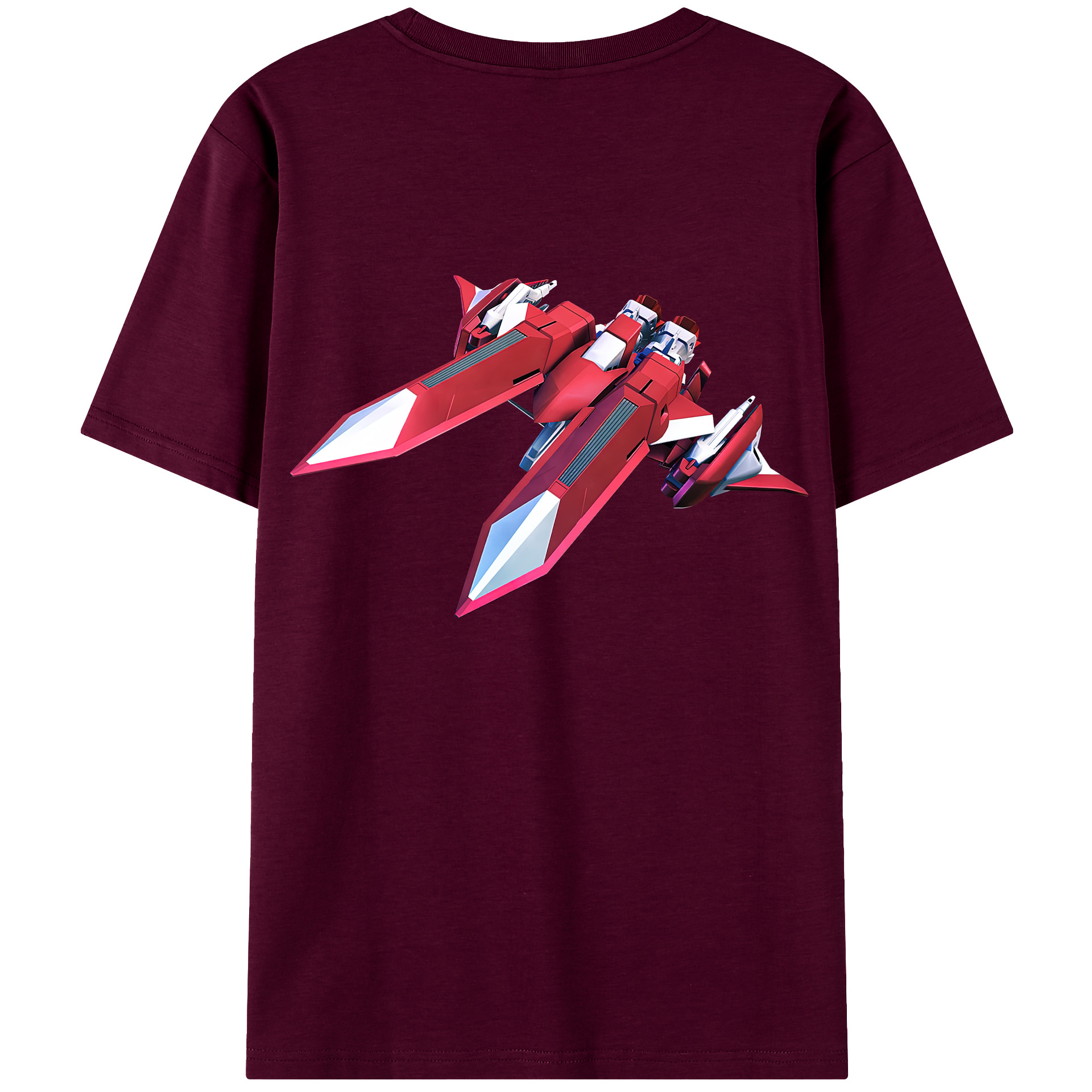 （画像用） 機動戦士ガンダム Mobile Suit Gundam レディース半袖Tシャツ(バックプリント)